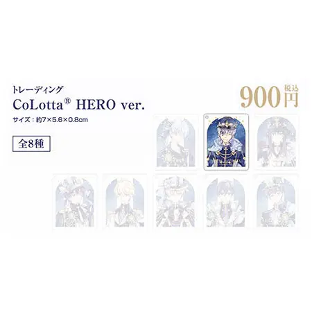 Kamikaze Kaito Jeanne Chiaki 2in1 Acrylblock-Anhänger - Arina Tanemura 30th Anniversary Exhibition x Animate Cafe