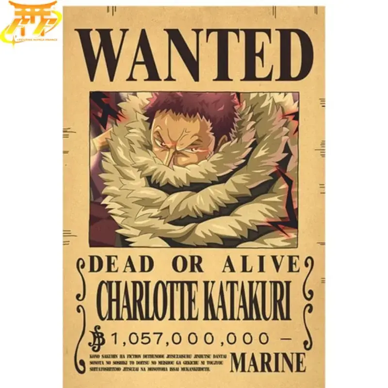 Katakuri Wanted Poster – One Piece