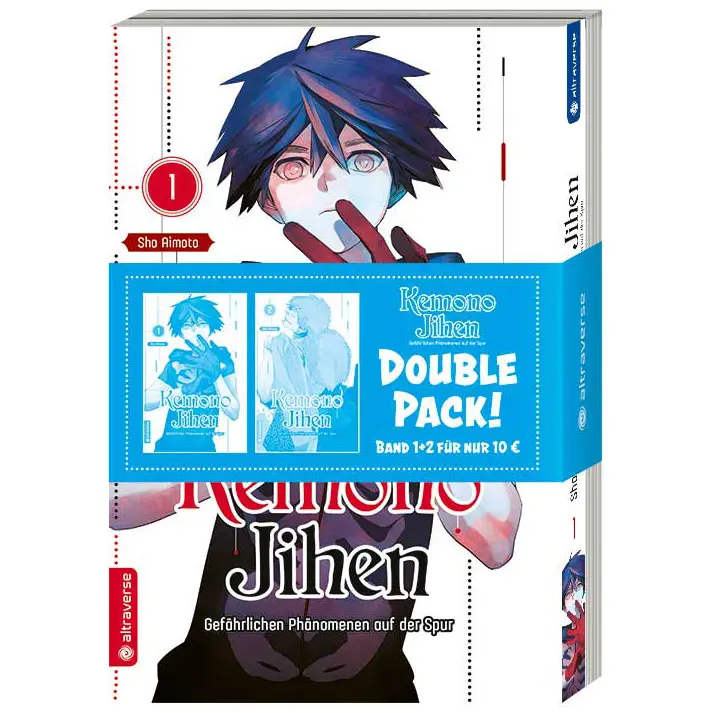 Kemono Jihen – Gefährlichen Phänomenen auf der Spur Double Pack, Band 01 & 02