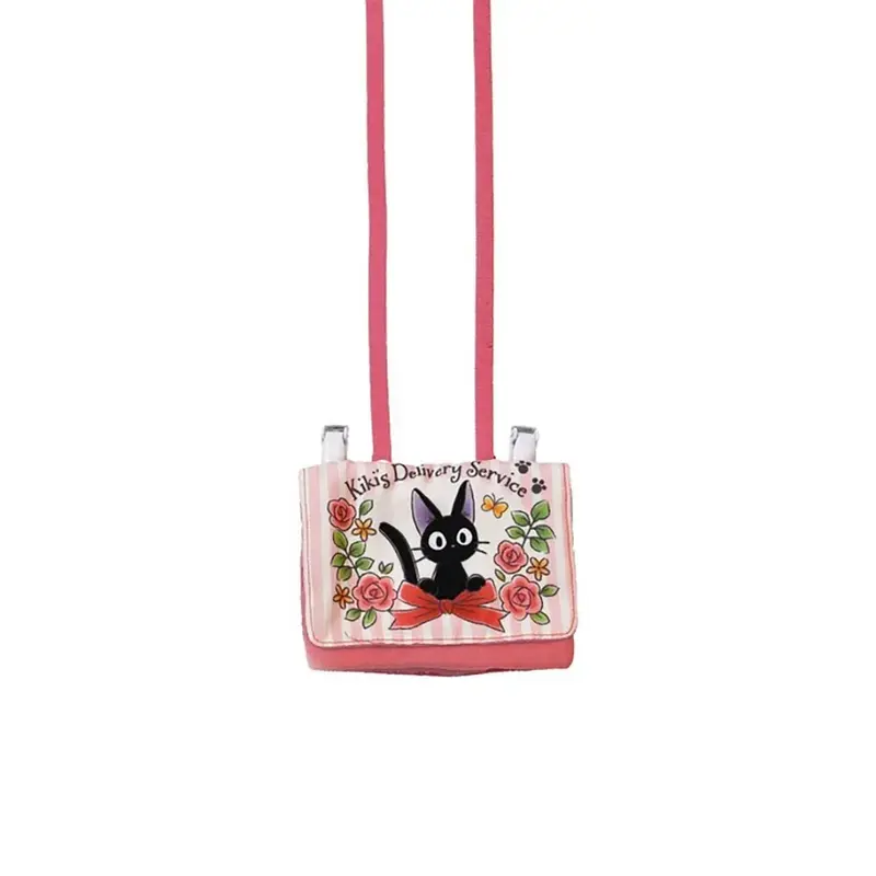 Kiki's Delivery Service - Jiji mit Schleife 2-in-1 Umhängetasche & Gürteltasche - 11 x 14,5 cm – Marushin