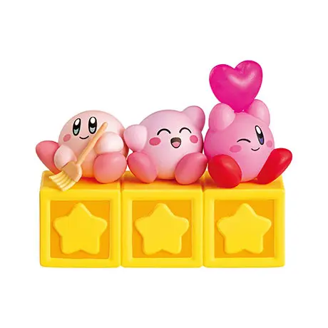 Kirby 30th Anniversary Side by Side! Poyotto Collection Re-Ment Figur (2) Line Up!