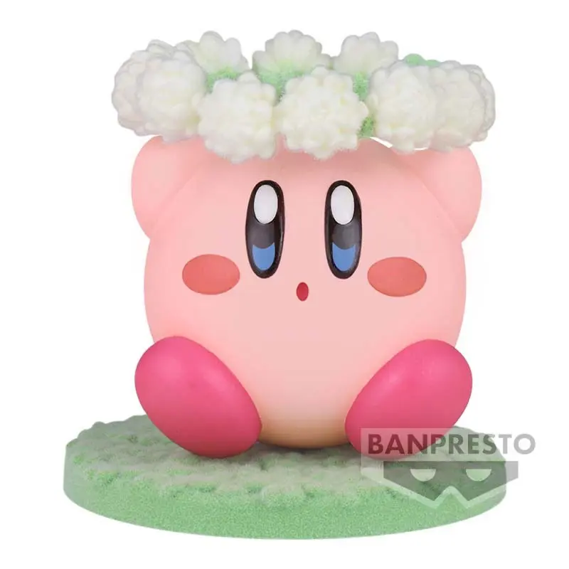 Kirby Fluffy Puffy Mine Figur ~Play In The Flower~ Kirby Ver. B