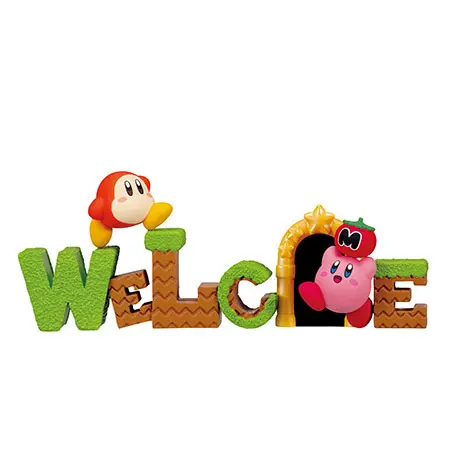 Kirby's Dreamland "Kirby & Words" Re-Ment Figur (1) Welcome