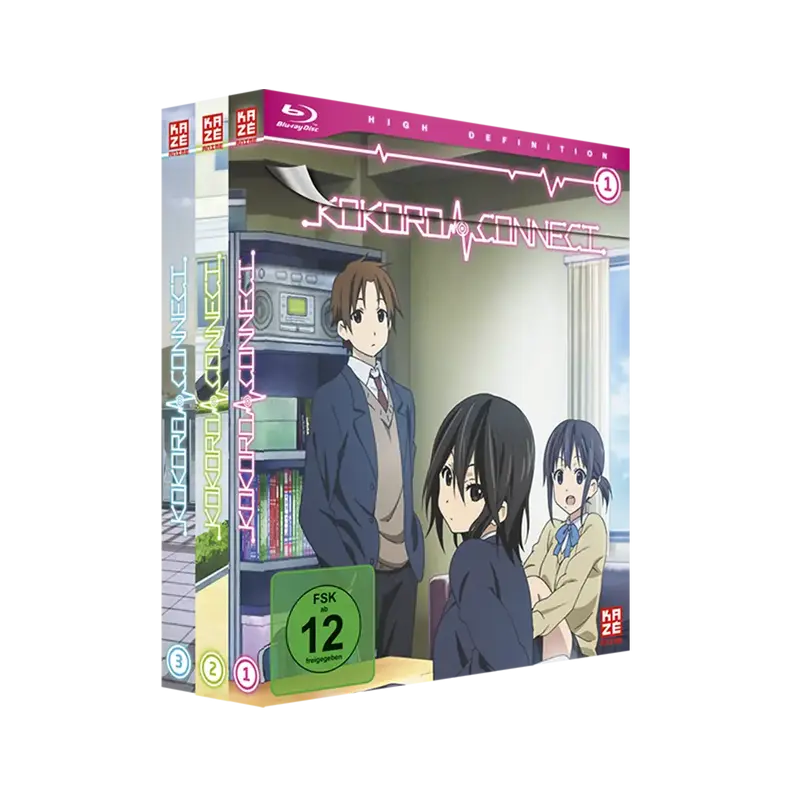Kokoro Connect - Gesamtausgabe - Bundle mit Vol. 1-3 (Blu-ray)
