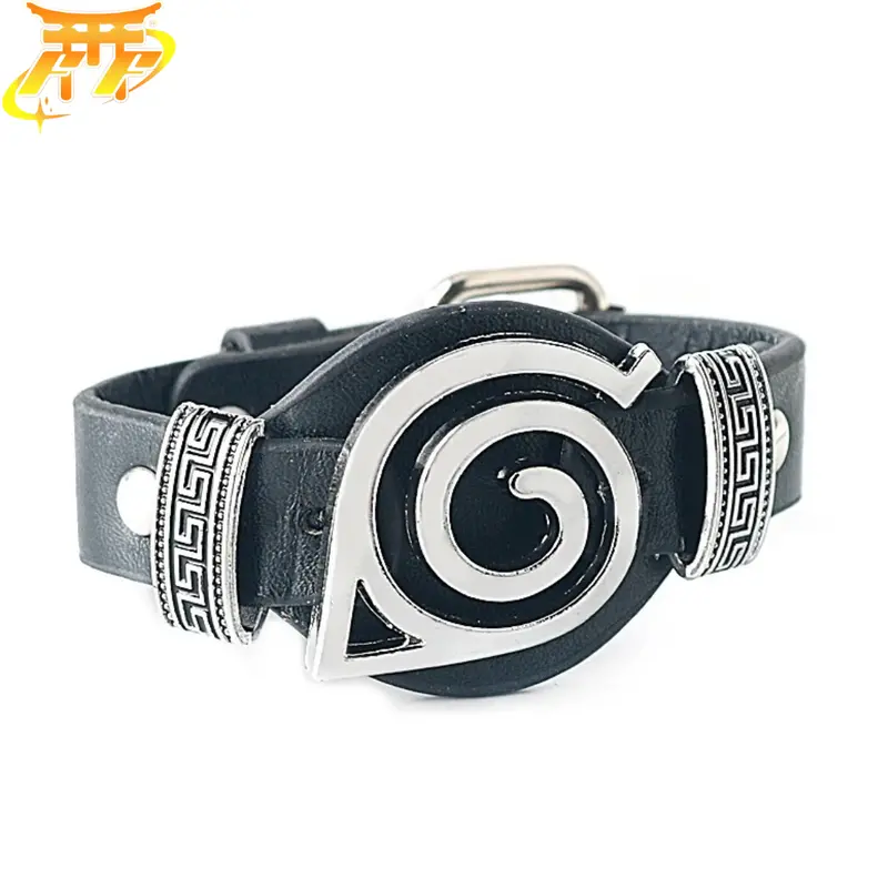 Konoha „Emblem des Blätterdorfes“ Armband – Naruto Shippuden