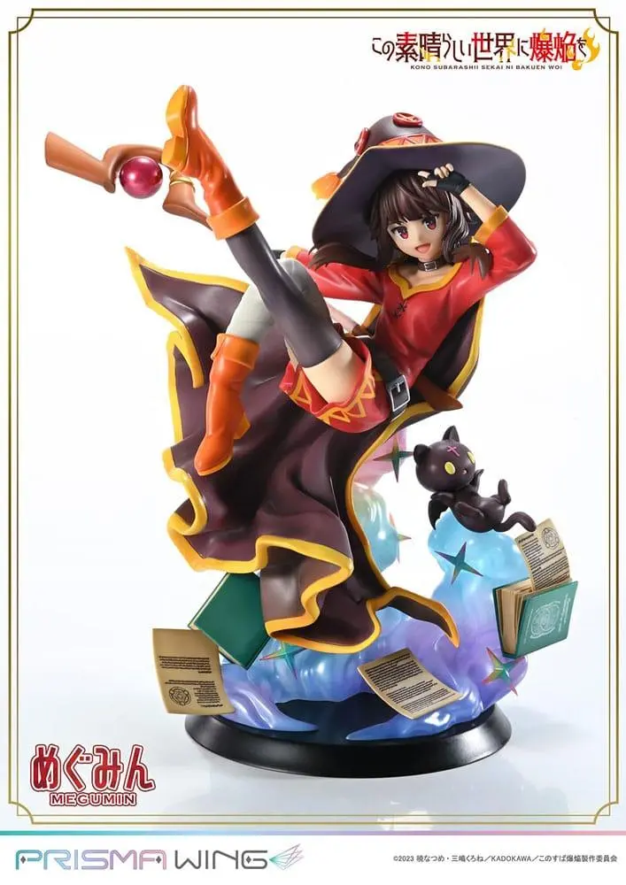 KonoSuba - An Explosion on This Wonderful World! Prisma Wing PVC Statue 1/7 Megumin 23 cm