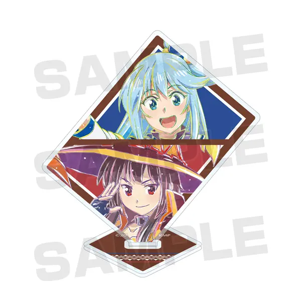 KonoSuba Ani-Art Aufsteller Aqua & Megumin