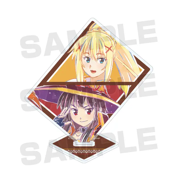 KonoSuba Ani-Art Aufsteller Megumin & Darkness