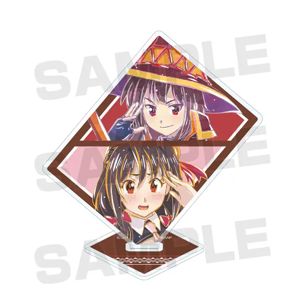 KonoSuba Ani-Art Aufsteller Yunyun & Megumin