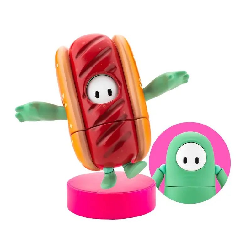 KOTOBUKIYA Fall Guy im Mint Chocolate & Hot Dog Skin | Fall Guys Figur | 8 cm