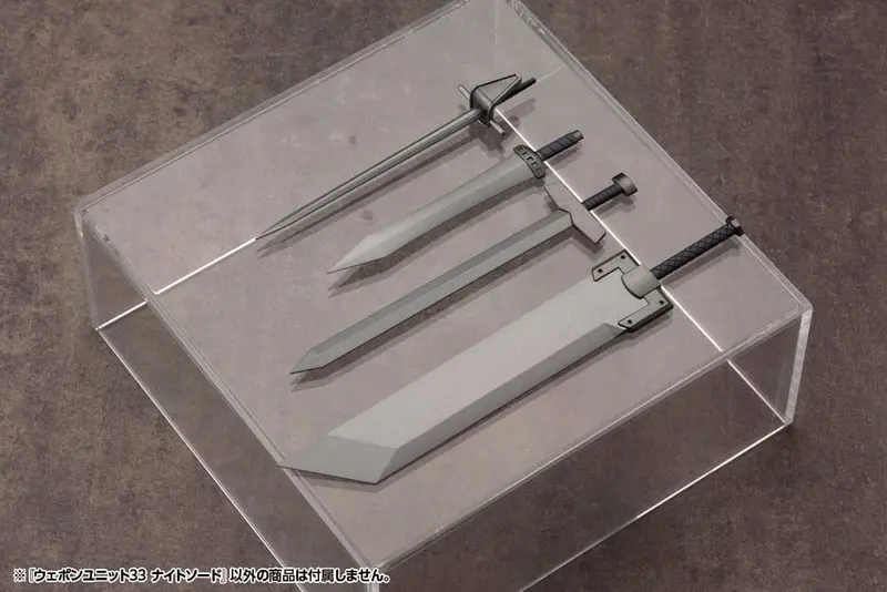 Kotobukiya M.S.G. Model Kit Weapon Unit 33 Knight Sword