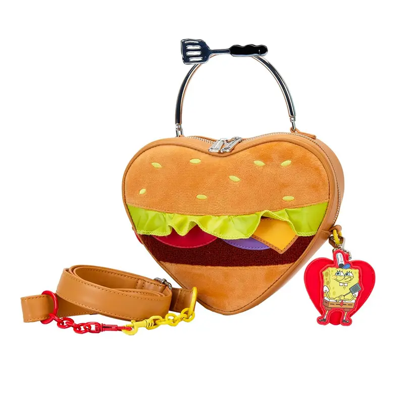 Krabbenbürger, SpongeBob Umhängetasche - Loungefly