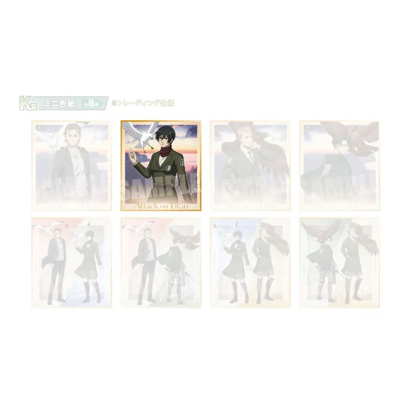 [Kuji] Attack on Titan Wakudoki Vol. 2 Kuji K-Prize Shikishi Mikasa