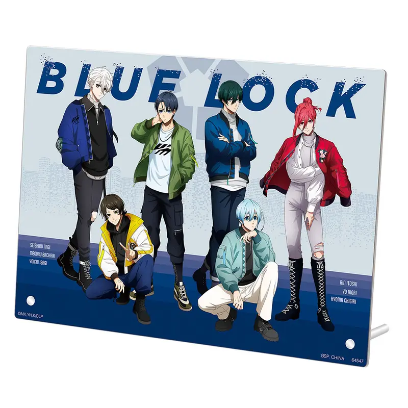 [Kuji] Blue Lock ~Arguments For Existence~ Ichiban Kuji D-Prize XL Aufstellerplatte mit Metallfuß