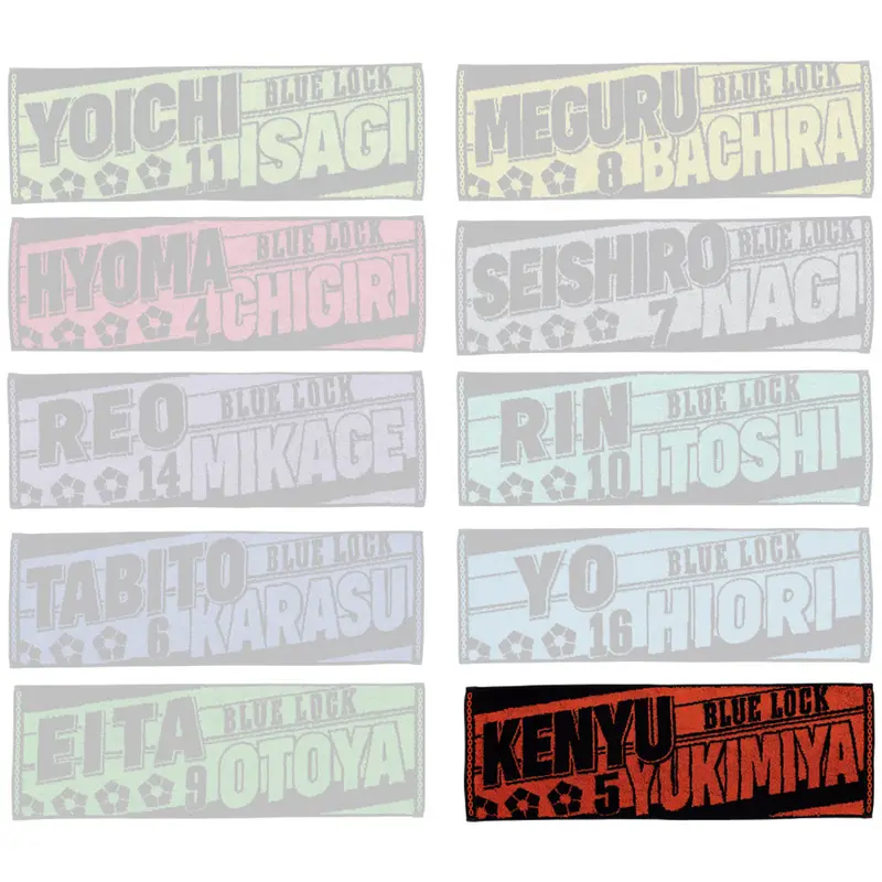 [Kuji] Blue Lock ~Arguments For Existence~ Ichiban Kuji G-Prize Handtuch Kenyu Yukimiya