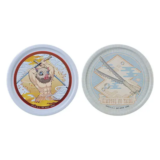 [Kuji] Demon Slayer ~Demon Slayer's Resolution The Second~ Ichiban Kuji F-Prize Metall Untersetzer-Set Inosuke Hashibira