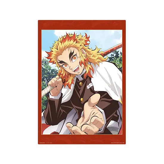 [Kuji] Demon Slayer ~Demon Slayer's Resolution The Second~ Ichiban Kuji G-Prize A3 Visualboard Rengoku