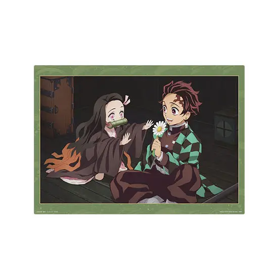 [Kuji] Demon Slayer ~Demon Slayer's Resolution The Second~ Ichiban Kuji G-Prize A3 Visualboard Tanjiro & Nezuko (A)