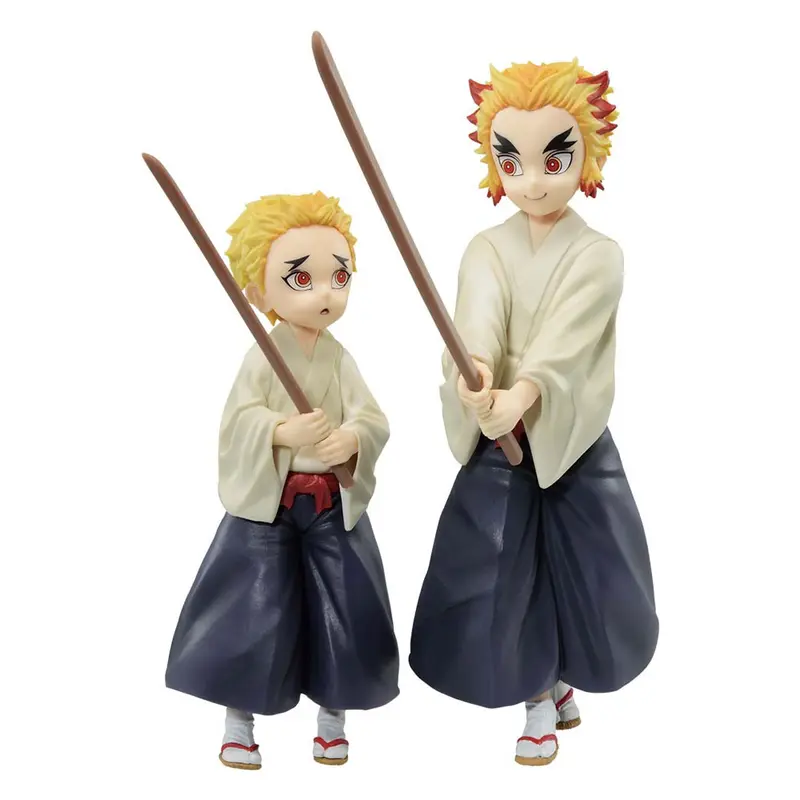 [Kuji] Demon Slayer ~Immortal Ties~ Ichiban Kuji B-Prize Figuren Kyojuro & Senjuro Rengoku