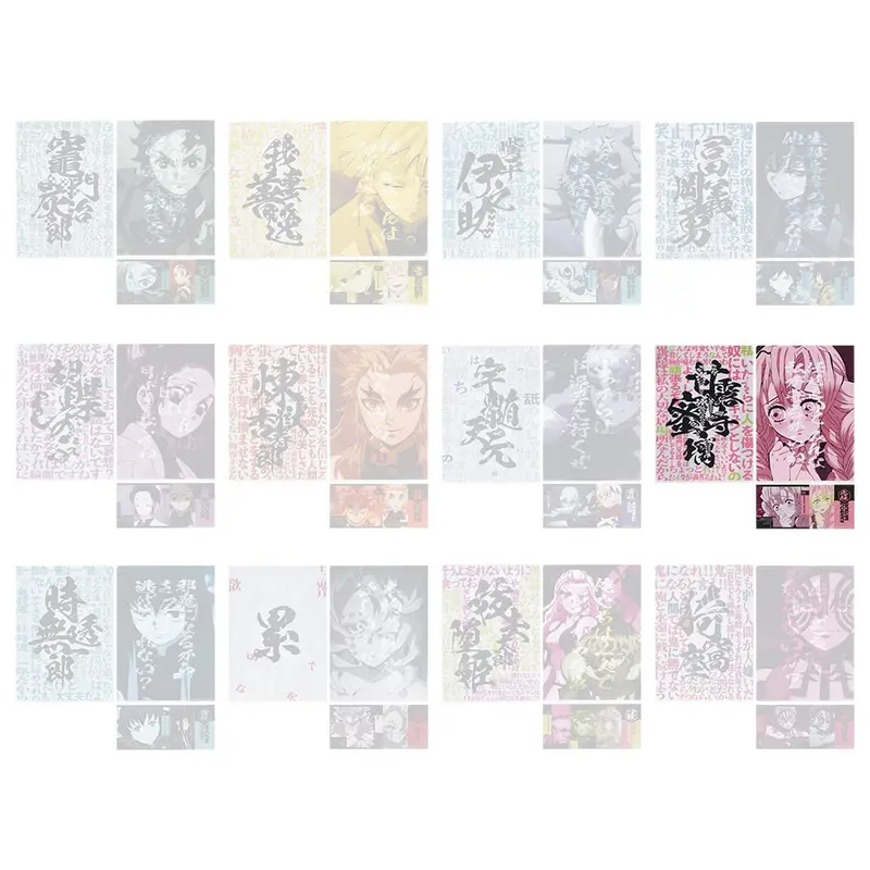 [Kuji] Demon Slayer ~Immortal Ties~ Ichiban Kuji F-Prize Clearfile mit Sticker-Set Mitsuri Kanroji