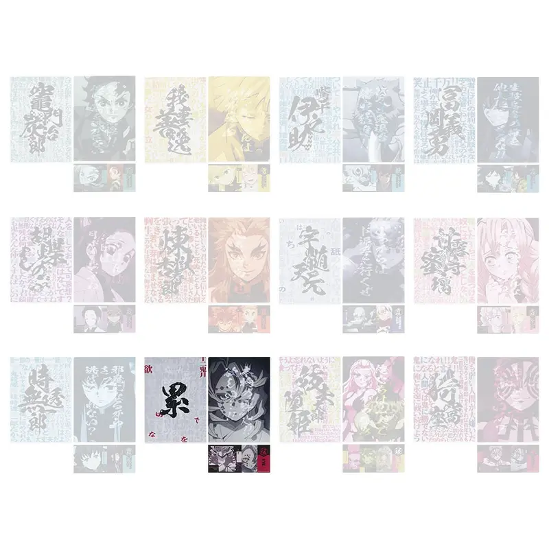 [Kuji] Demon Slayer ~Immortal Ties~ Ichiban Kuji F-Prize Clearfile mit Sticker-Set Rui