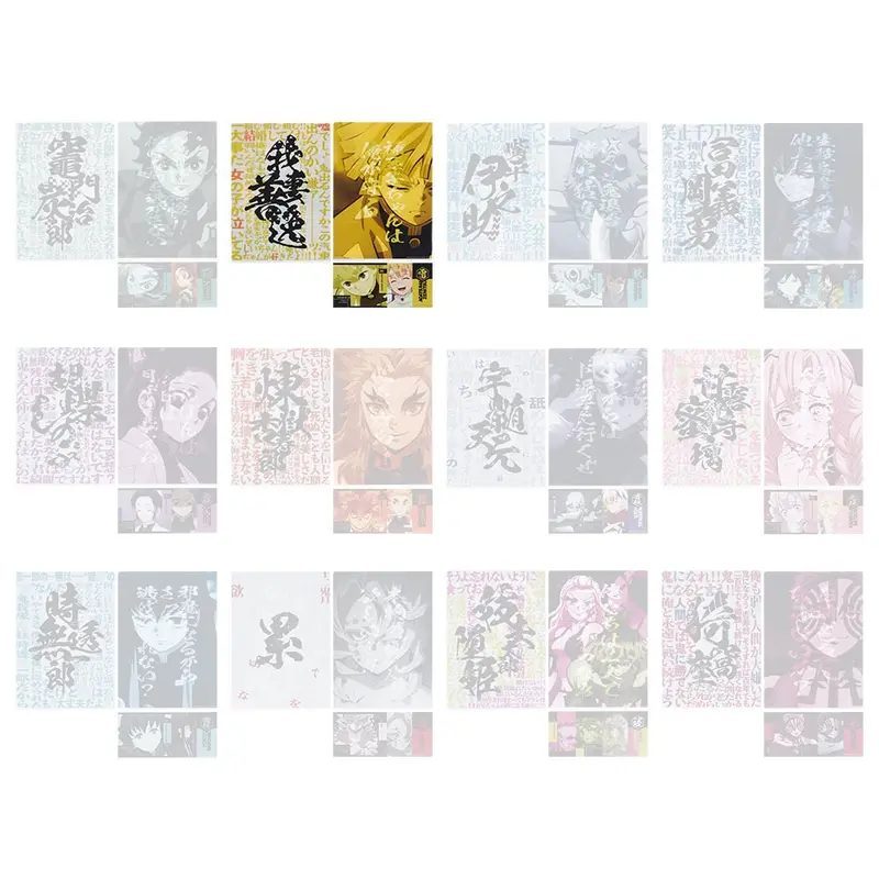 [Kuji] Demon Slayer ~Immortal Ties~ Ichiban Kuji F-Prize Clearfile mit Sticker-Set Zenitsu Agatsuma