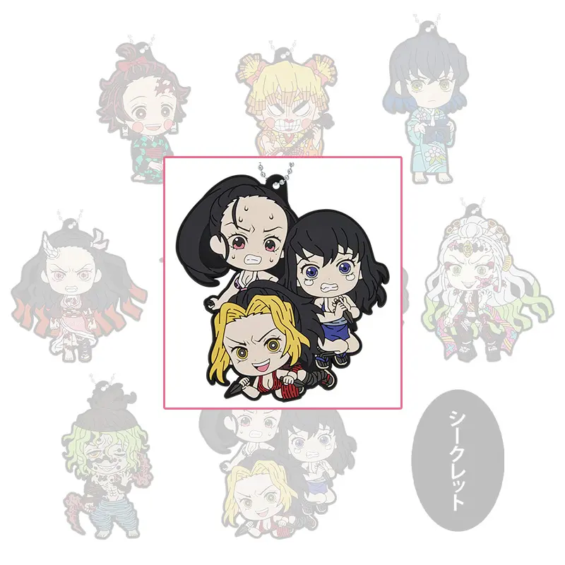 [Kuji] Demon Slayer ~The City Where Demons Dwell~ Ichiban Kuji H-Prize Anhänger Tengens Frauen *Rare*