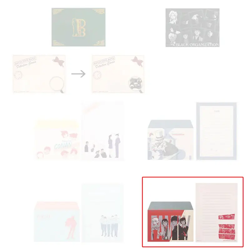 [Kuji] Detective Conan Ichiban Kuji File.2 E-Prize Briefpapier-Set