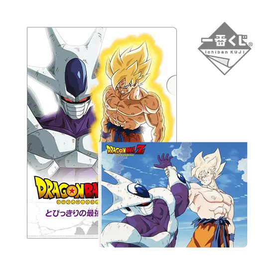 [Kuji] Dragon Ball ~Super Saiyan Battle~ Ichiban Kuji K-Prize Clearfile-Set (H)