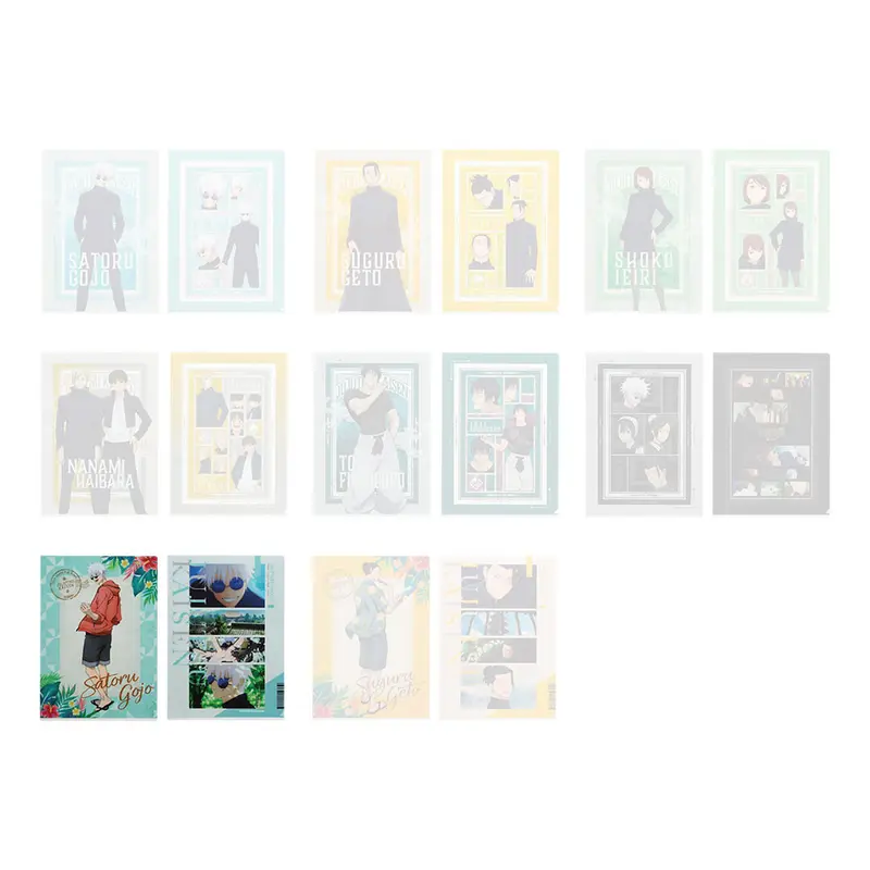 [Kuji] Jujutsu Kaisen ~Past Edition The Second~ Ichiban Kuji F-Prize Clearfile-Set Satoru Gojo