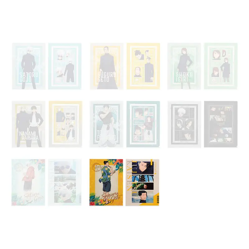 [Kuji] Jujutsu Kaisen ~Past Edition The Second~ Ichiban Kuji F-Prize Clearfile-Set Suguru Geto