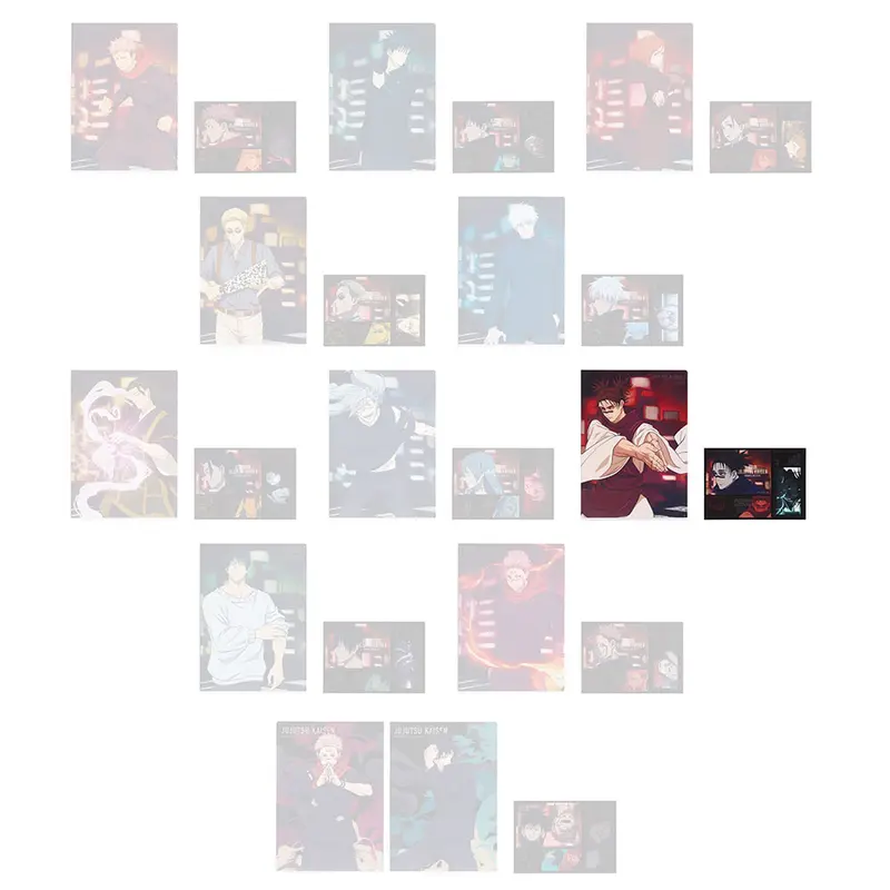 [Kuji] Jujutsu Kaisen ~Shibuya Incident Arc Part 3~ Ichiban Kuji D-Prize Clearfile+Stickerbogen-Set Choso