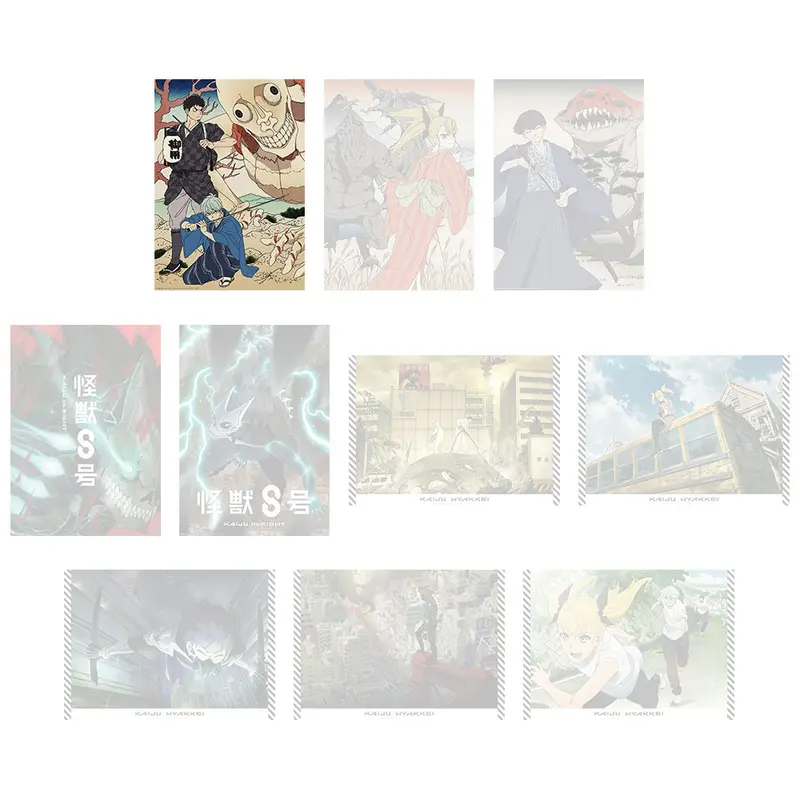 [Kuji] Kaiju No. 8 Ichiban Kuji Vol. 2 D-Prize A3 Clearposter Kafka Hibino & Reno Ichikawa