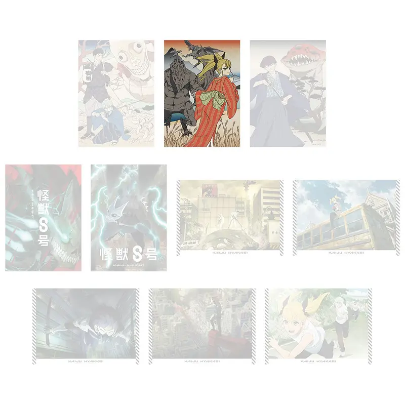 [Kuji] Kaiju No. 8 Ichiban Kuji Vol. 2 D-Prize A3 Clearposter Kikoru Shinomiya