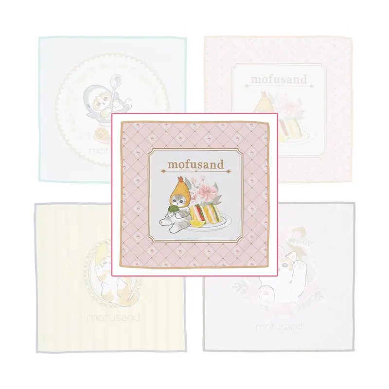 [Kuji] Mofusand ~Classy Tea Time~ Ichiban Kuji D-Prize Handtuch (B)