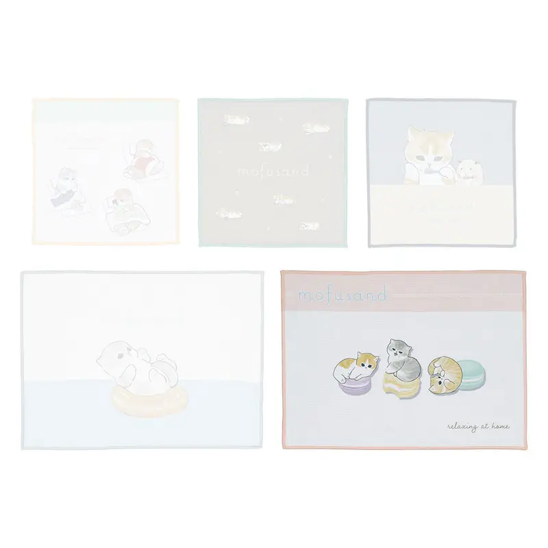 [Kuji] Mofusand ~Relaxing At Home~ Ichiban Kuji F-Prize Handtuch (D)