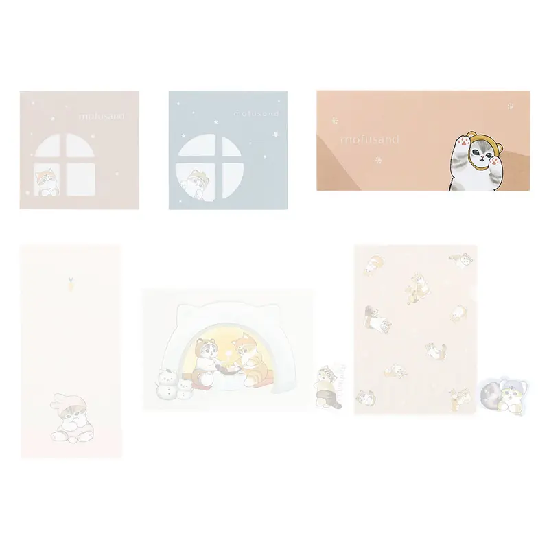 [Kuji] Mofusand ~Warm Weather For Kitties~ Ichiban Kuji G-Prize Memo-Block (C)