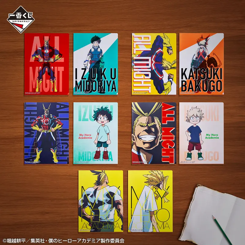 [Kuji] My Hero Academia ~Two People's Admiration~ Ichiban Kuji G-Prize Clearfile-Set Izuku Midoriya & Katsuki Bakugo