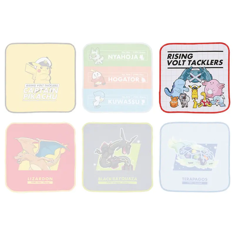 [Kuji] Pokemon Anime Ichiban Kuji H-Prize Handtuch Rising Volt Tacklers