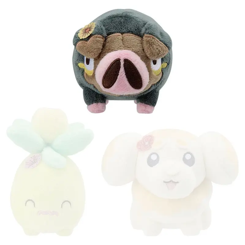 [Kuji] Pokemon ~Blooming Days~ Ichiban Kuji E-Prize Plüschfigur Ferkuli