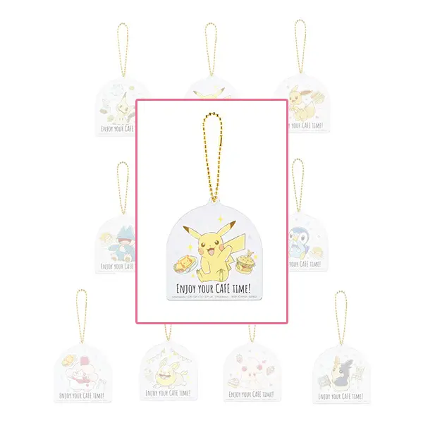 [Kuji] Pokemon Mimikkyu's Cafe Time Ichiban Kuji H-Prize Anhänger Pikachu