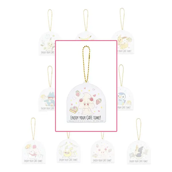 [Kuji] Pokemon Mimikkyu's Cafe Time Ichiban Kuji H-Prize Anhänger Pokusan
