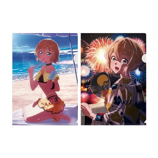 [Kuji] Rent-A-Girlfriend ~Summer Scenery, Love Scenery~ Ichiban Kuji F-Prize Clearfile-Set Mami Nanami