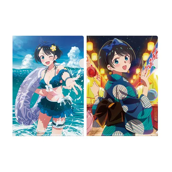 [Kuji] Rent-A-Girlfriend ~Summer Scenery, Love Scenery~ Ichiban Kuji F-Prize Clearfile-Set Ruka Sarashina
