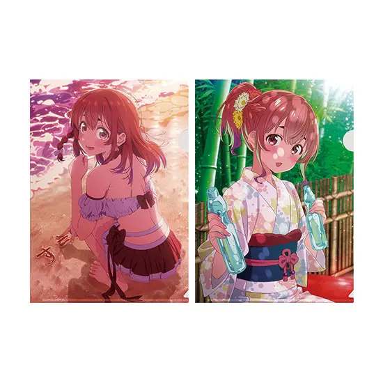 [Kuji] Rent-A-Girlfriend ~Summer Scenery, Love Scenery~ Ichiban Kuji F-Prize Clearfile-Set Sumi Sakurasawa