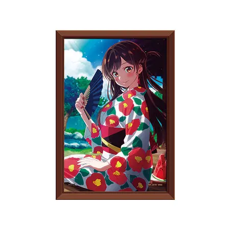 [Kuji] Rent-A-Girlfriend ~Summer Scenery, Love Scenery~ Ichiban Kuji G-Prize Gerahmtes Bild Chizuru Ichinose (B)