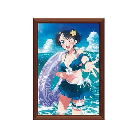 [Kuji] Rent-A-Girlfriend ~Summer Scenery, Love Scenery~ Ichiban Kuji G-Prize Gerahmtes Bild Ruka Sarashina (A)
