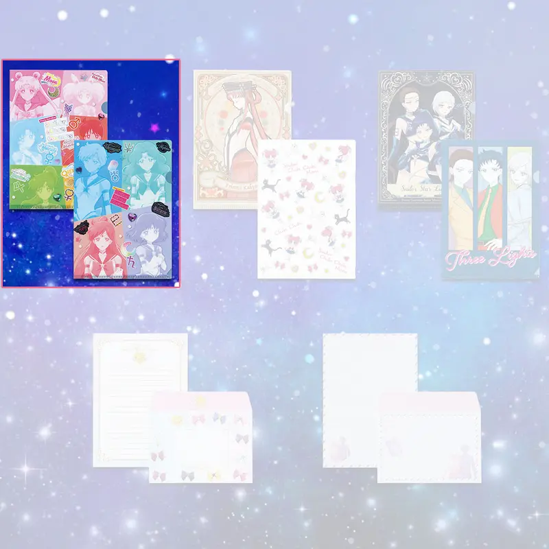 [Kuji] Sailor Moon Cosmos Holy Light Collection Ichiban Kuji G-Prize A5 Clearfile-Set (A)
