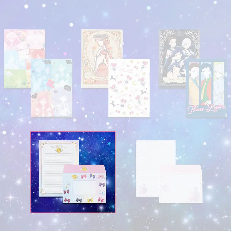 [Kuji] Sailor Moon Cosmos Holy Light Collection Ichiban Kuji G-Prize Briefpapier-Set