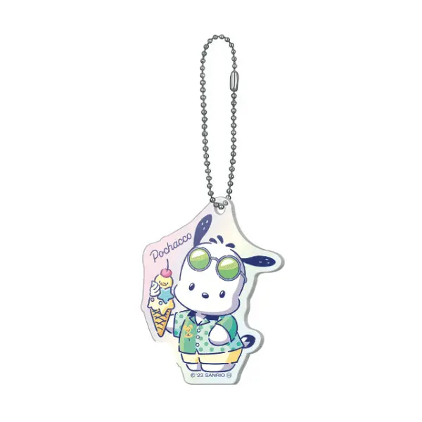 [Kuji] Sanrio Characters ~Night Pool~ Happy Kuji Prize Anhänger (39) Pochacco